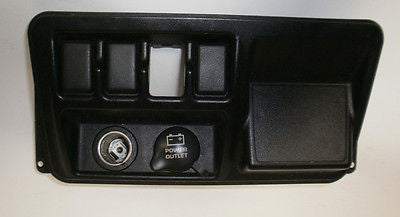 Jeep Wrangler TJ Bezel Switch Panel Lower 3 blanks dash console  2003-2006