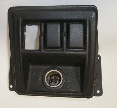 Jeep Wrangler TJ Bezel Switch Panel Lower 2 blanks dash console  1997-2002