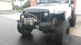 Aggressor Angry Jeep Grill Cover TJ or LJ Wrangler Grille Black