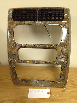 Jeep Wrangler TJ Radio Bezel Shroud 03-06 Dash Vent Surround OEM Custom Camo
