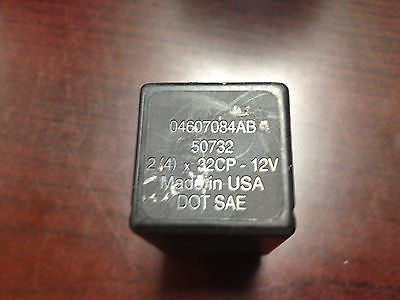 Jeep Wrangler TJ 01-06 Relay Lighting Control Flasher Switch 04607084AB