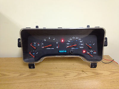 Jeep Wrangler TJ 2004 Speedometer Gauge Cluster Dash 56010678AD 150K miles
