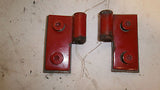 Jeep Wrangler TJ Pair Lower Door Pin Hinge Flame Red 76-06 Driver Passenger