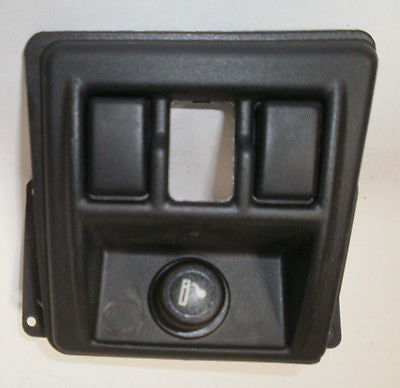 Jeep Wrangler TJ Bezel Switch Panel Lower 2 blanks dash console  1997-2002