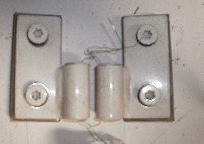 Jeep Wrangler TJ Lower Door Pin Hinges Bracket 97-06 Set OEM Stone White