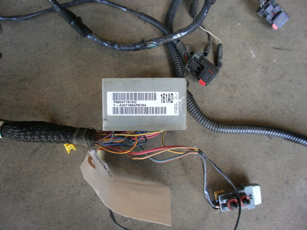 Jeep Wrangler TJ Wiring Cross Body Harness 56047161AD 2.4 4.0 Fuse Box